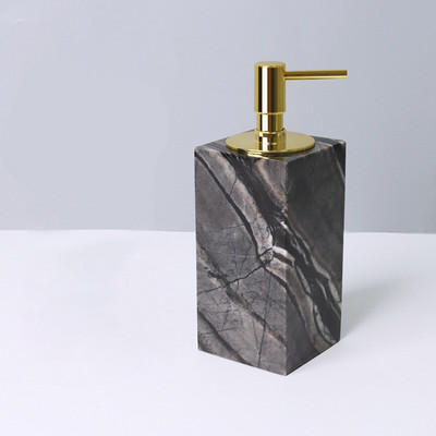 Lotion Bottle Fürdőszoba piperecikkek Press Bottle Modern minimalista luxus márvány mintás háztartási cikkek konyhai szappanadagoló