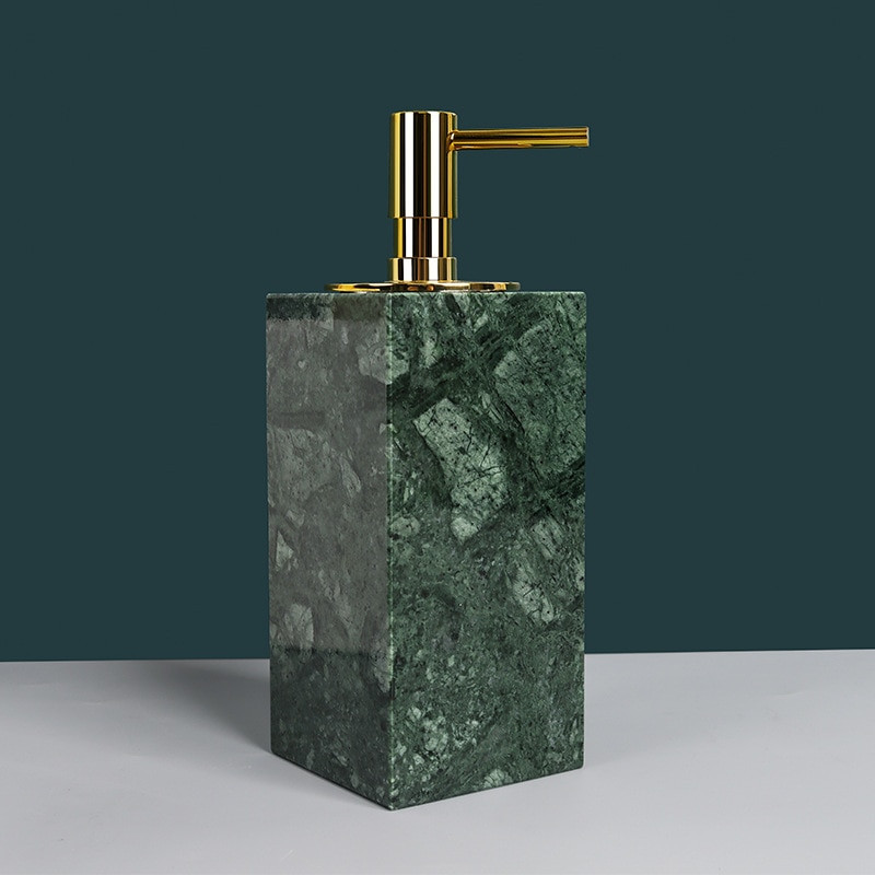 Lotion Bottle Fürdőszoba piperecikkek Press Bottle Modern minimalista luxus márvány mintás háztartási cikkek konyhai szappanadagoló