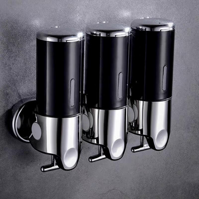 Dozator de săpun lichid cu spumă Suport pentru dezinfectant pentru mâini, șampon pentru săpun montat pe perete Dispenser cu pompă de lichid Accesorii pentru baie