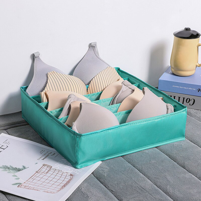 24 Решетки Кутии Органайзери за съхранение на чорапи Сгъваеми Органайзери за чекмеджета на шкафове Шкафове за дрехи Бельо Кутия за съхранение на долни гащи Сутиени