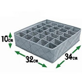Összecsukható otthoni tároló doboz konténer fiók rendszerező Nem szőtt gardrób szekrényrendező fehérneműhöz Otthoni termékek