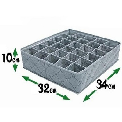 Összecsukható otthoni tároló doboz konténer fiók rendszerező Nem szőtt gardrób szekrényrendező fehérneműhöz Otthoni termékek