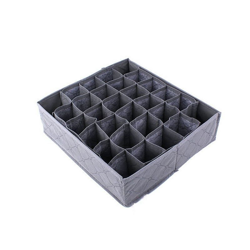 Összecsukható otthoni tároló doboz konténer fiók rendszerező Nem szőtt gardrób szekrényrendező fehérneműhöz Otthoni termékek