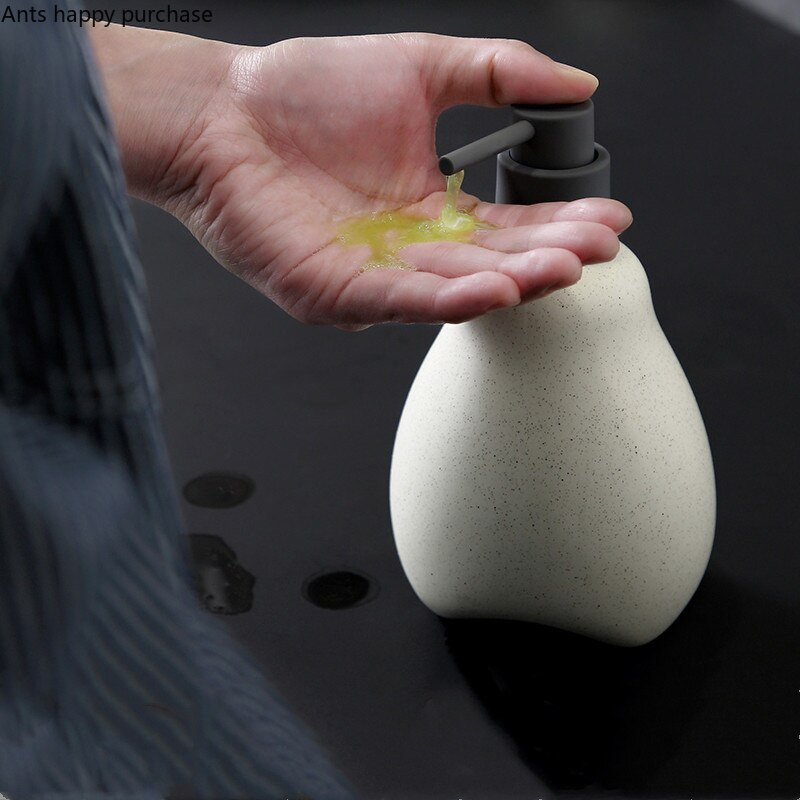 550 ml keraminio losjono buteliuko muilo dozatorius Rankų dezinfekavimo buteliukas Šampūno buteliukai Dušo želė buteliukai namo Vonios kambario reikmenys