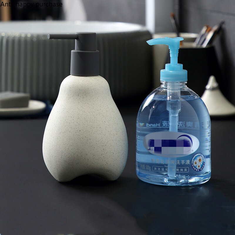 550 ml keraminio losjono buteliuko muilo dozatorius Rankų dezinfekavimo buteliukas Šampūno buteliukai Dušo želė buteliukai namo Vonios kambario reikmenys