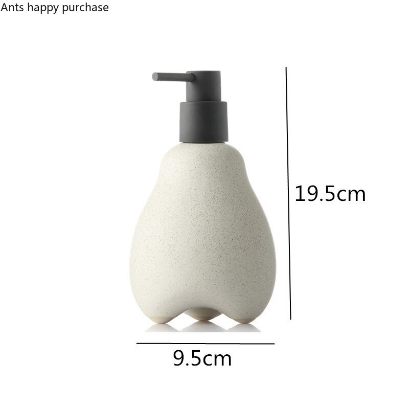 550 ml keraminio losjono buteliuko muilo dozatorius Rankų dezinfekavimo buteliukas Šampūno buteliukai Dušo želė buteliukai namo Vonios kambario reikmenys
