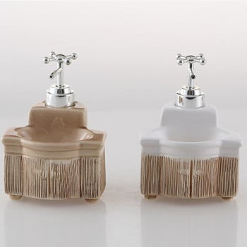 Creative Liquid Soap Bottle Ceramics Βάση απολυμαντικού χεριών Σαμπουάν τζελ ντους οικιακής χρήσης Μπουκάλια διανομής Αξεσουάρ