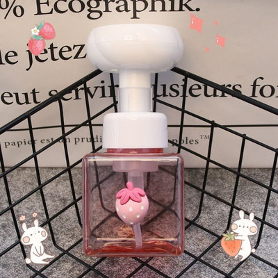 Kapacitet dozatora pjene za sapun u obliku cvijeta od 250 ML, boca s pumpicom za pjenu za tuširanje, losion za mjehuriće pjene