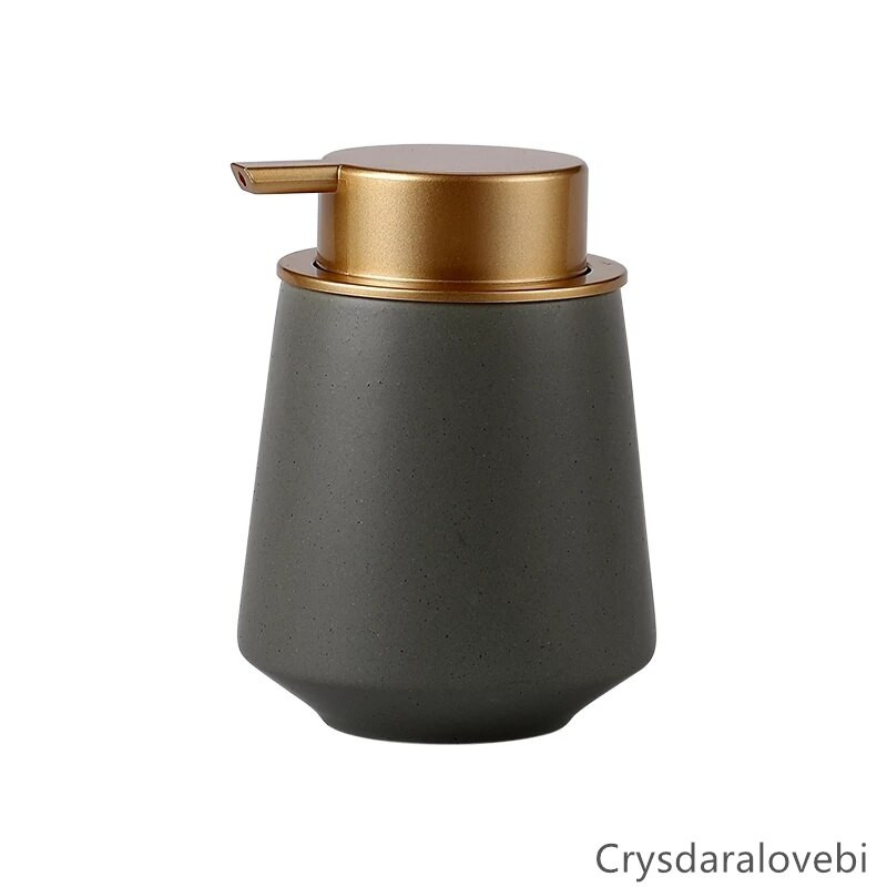 Nordic Style kerámia folyékony szappanadagoló flakonok tusfürdő sampon flakon kézi sajtó adagoló fürdőszobai kiegészítők készlet