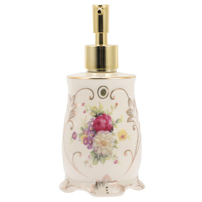 Pumpapalack adagoló lotion Jar sampon szappan tartály Vintage üres olajfürdőszoba kézi habzás