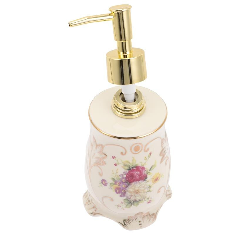 Pumpapalack adagoló lotion Jar sampon szappan tartály Vintage üres olajfürdőszoba kézi habzás