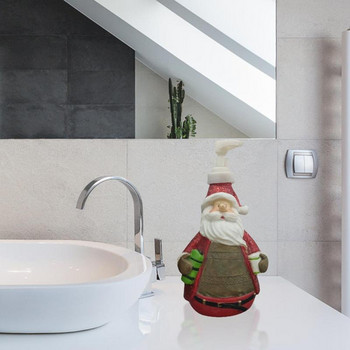 Dish Liquid Dispenser Christmas Liquid Dish Hand Dispenser with Pump Μεγάλη λοσιόν Santa Claus Foaming Soap Dispenser Bottle