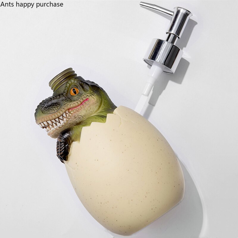 Dinosaur Shape Lotion Palack 560ml Kézfertőtlenítő Palack Fürdősampon Tusfürdős Üres Palackok Szappan adagoló