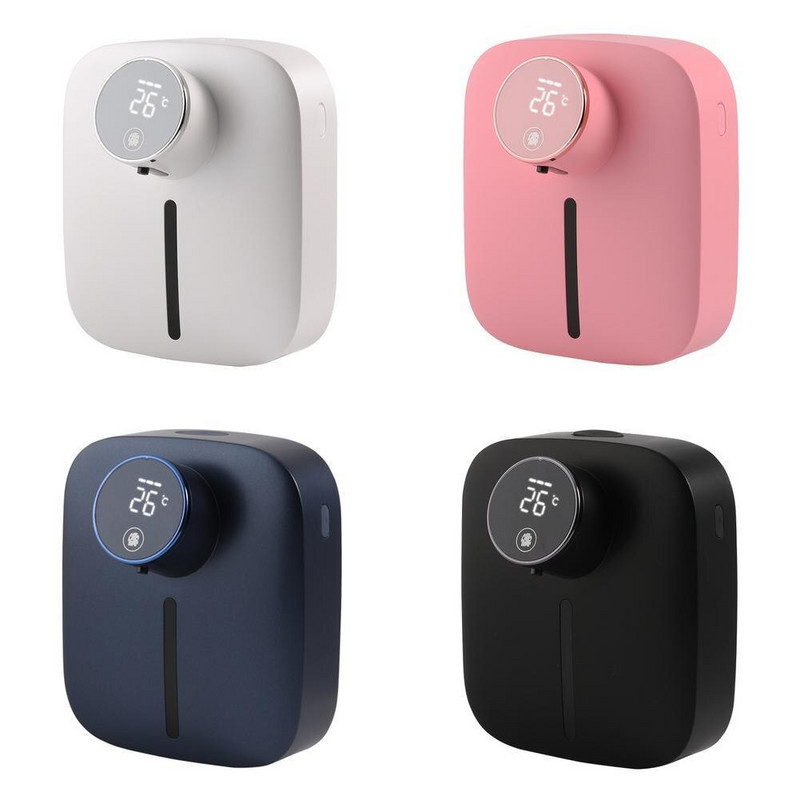 Αυτόματη συσκευή διανομής σαπουνιού χωρίς αφή, επιτοίχια, μηχάνημα υγρού αφρού USB, Ηλεκτρικός αισθητήρας υπερύθρων Εργαλείο απολύμανσης χεριών χωρίς χέρια