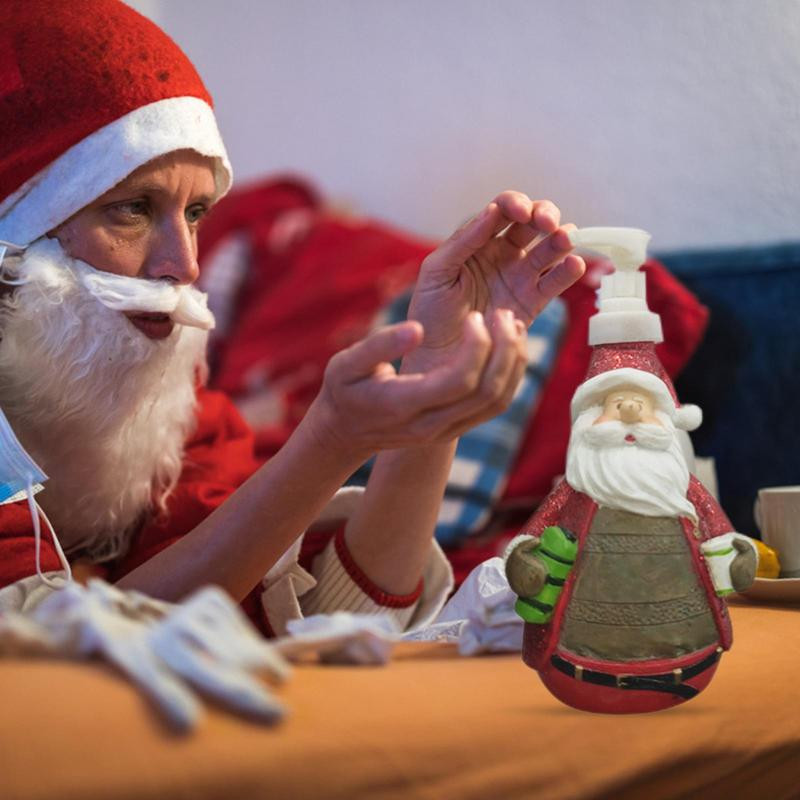 Pjenasti dozator sapuna Božićni dozator tekućeg sapuna za ruke s pumpicom Božićni Djed Mraz tekući sapun Losion Deterdžent za suđe