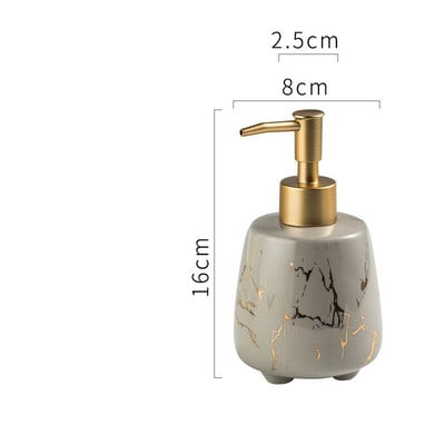 Modern stílusú folyékony lotion palack kerámia kézfertőtlenítő tartó csuklópánt kézi adagoló szappanadagoló konyhai kiegészítők
