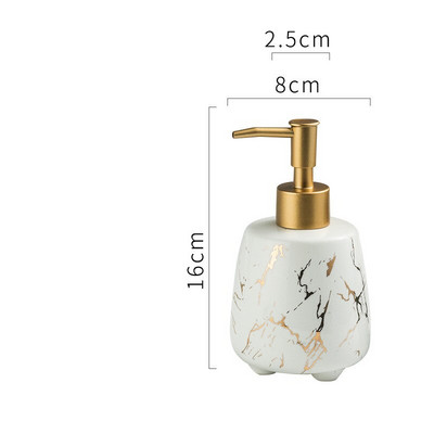 Modern stílusú folyékony lotion palack kerámia kézfertőtlenítő tartó csuklópánt kézi adagoló szappanadagoló konyhai kiegészítők