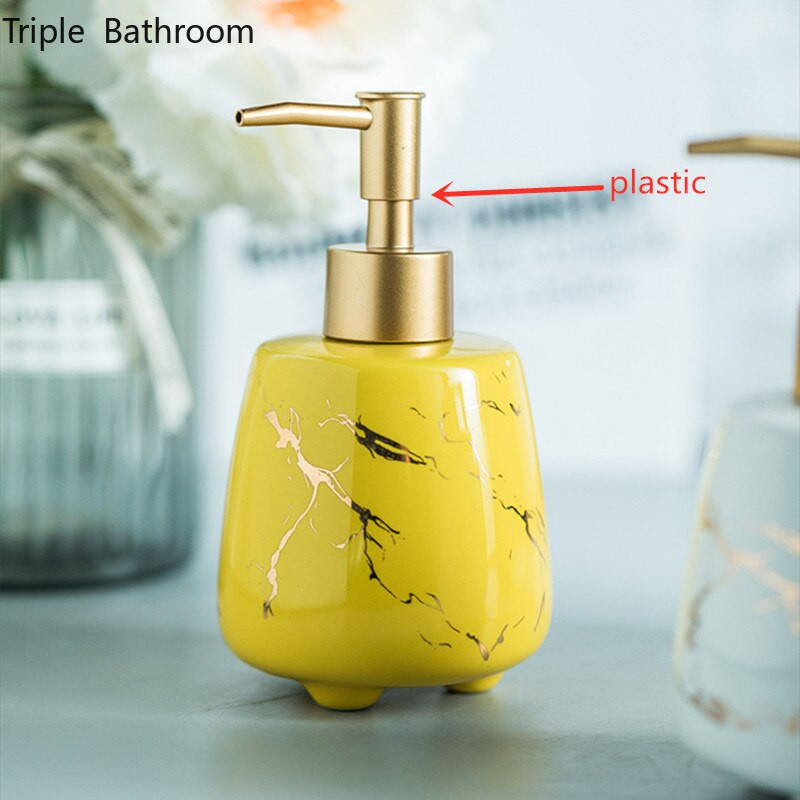 Modern stílusú folyékony lotion palack kerámia kézfertőtlenítő tartó csuklópánt kézi adagoló szappanadagoló konyhai kiegészítők
