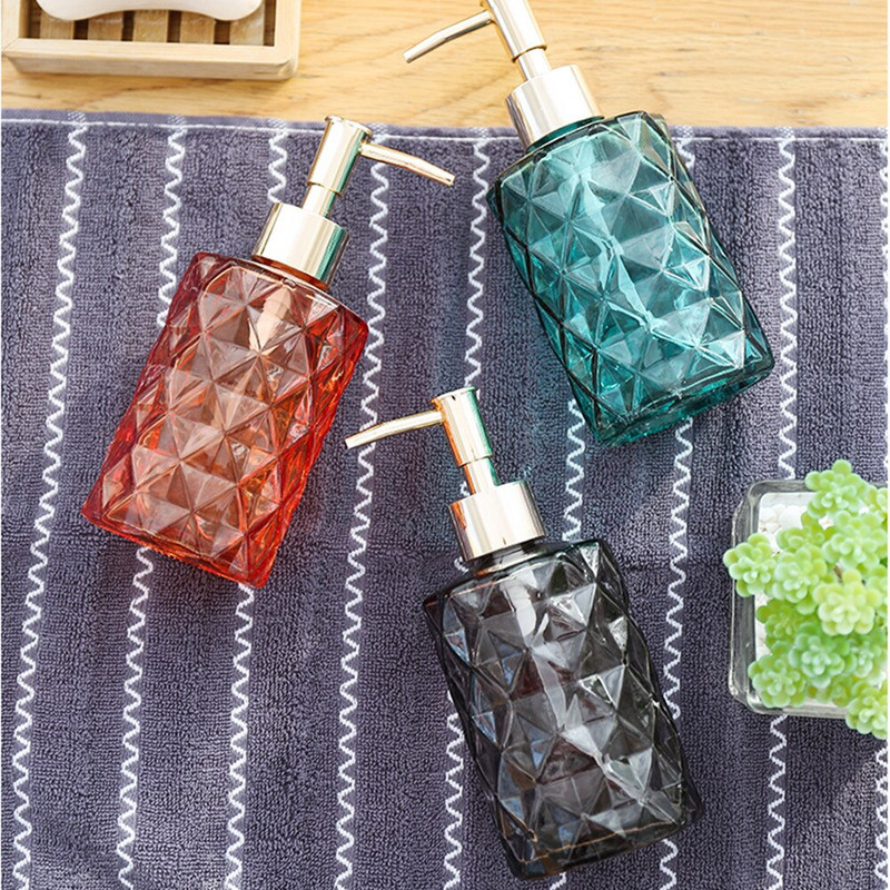 330 ml-es szappanadagoló üveg samponos kézmosáshoz testápoló krém hajbalzsam Nordic fürdőszobai folyadéktároló alpalack