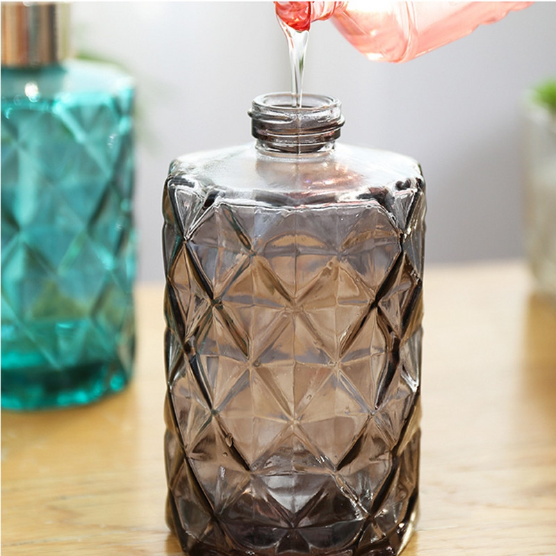 330 ml-es szappanadagoló üveg samponos kézmosáshoz testápoló krém hajbalzsam Nordic fürdőszobai folyadéktároló alpalack