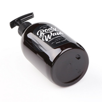 Μπουκάλι αντλίας μπάνιου 500 ml σαπουνιού για σαμπουάν Body Wash Hair Conditioner Washing Home Hotel Μπουκάλια αποθήκευσης υγρών