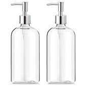 Stakleni dozator sapuna s pumpicom, dozatori sapuna za kupaonsku ploču, dozator za sapun za ruke za kuhinju