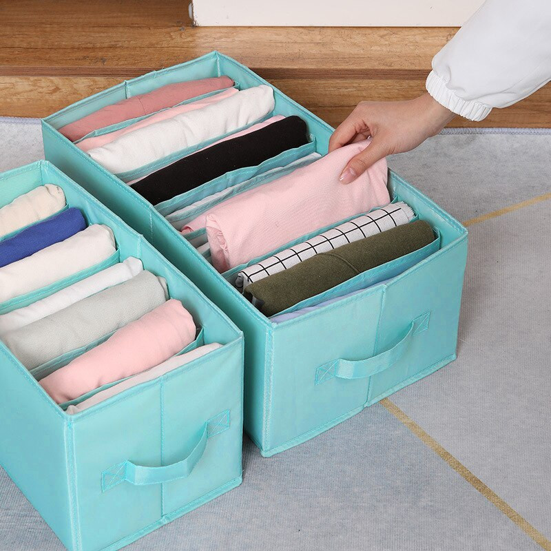 Dulap din stofă Cutii organizatoare dormitor Blugi Organizatoare de haine Separatoare Lenjerie de corp Sertare de depozitare Separator Pliabil Modern