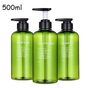 3db/készlet Fürdőszoba samponos flakon nagy kapacitású szappanadagoló szett Újratölthető kézi szappan tusfürdős balzsam flakon 300/500ml