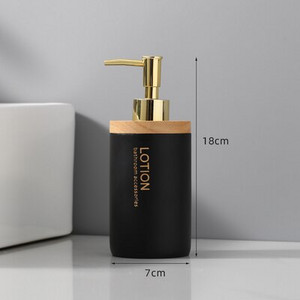 400 ml-es lotion szappanadagoló flakon Kreatív kézfertőtlenítő sampon nyomópalack Csúcskategóriás tusfürdő mosószer tároló Co.