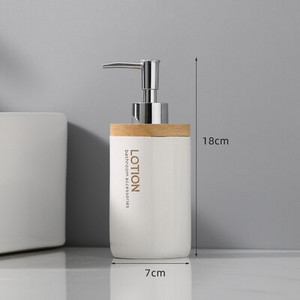 400 ml-es lotion szappanadagoló flakon Kreatív kézfertőtlenítő sampon nyomópalack Csúcskategóriás tusfürdő mosószer tároló Co.