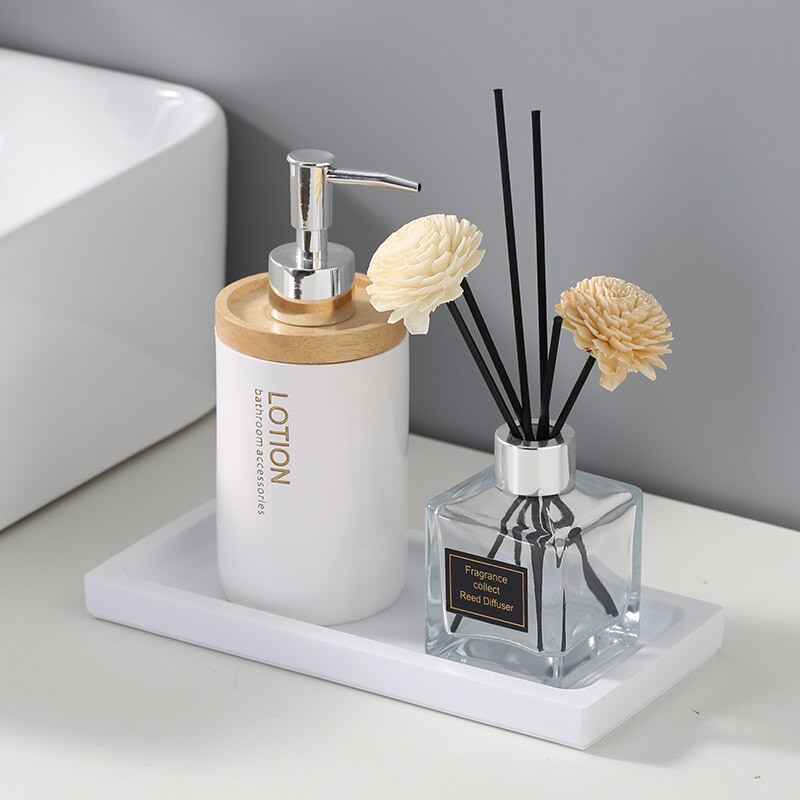 400 ml-es lotion szappanadagoló flakon Kreatív kézfertőtlenítő sampon nyomópalack Csúcskategóriás tusfürdő mosószer tároló Co.