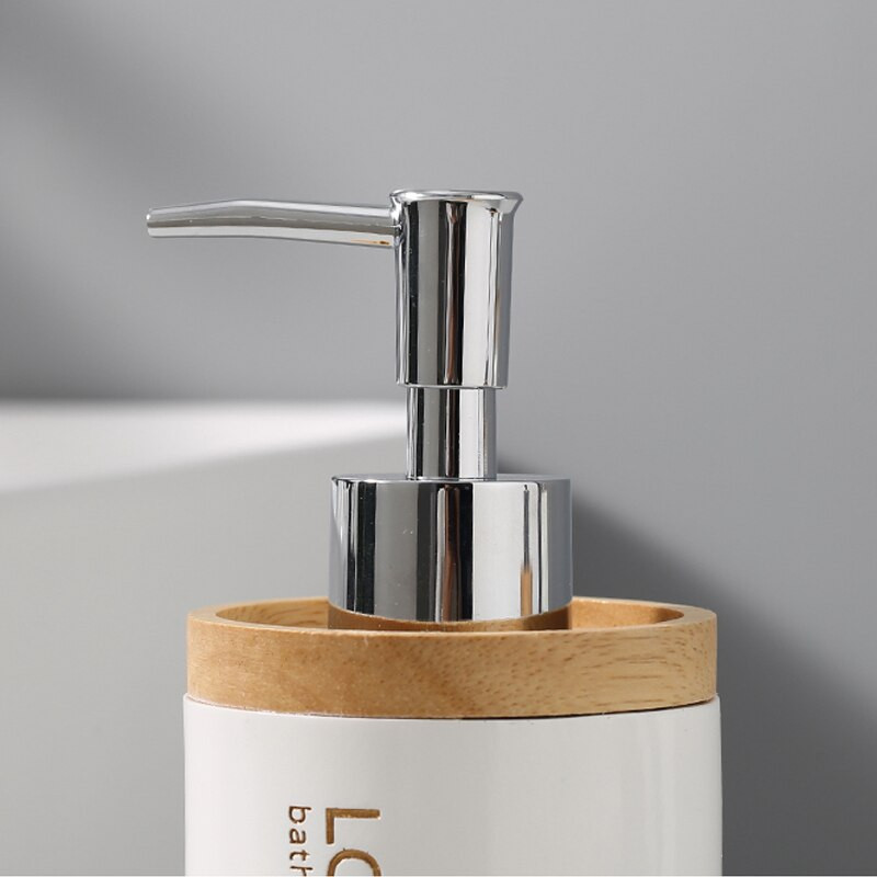 400 ml-es lotion szappanadagoló flakon Kreatív kézfertőtlenítő sampon nyomópalack Csúcskategóriás tusfürdő mosószer tároló Co.