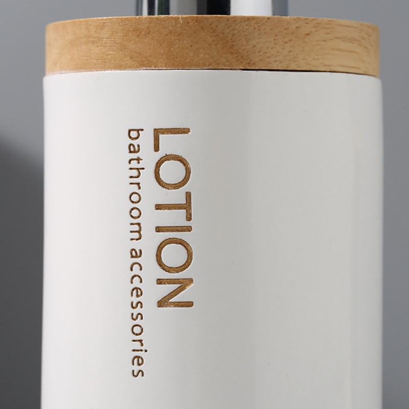 400 ml-es lotion szappanadagoló flakon Kreatív kézfertőtlenítő sampon nyomópalack Csúcskategóriás tusfürdő mosószer tároló Co.