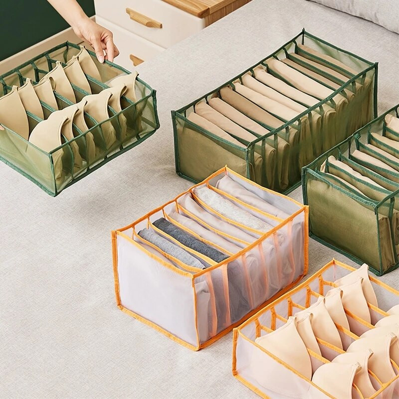 Drabužių laikymo priemonė Kelnės Kojinės Tvarkyklės Miegamojo Džinsų Tvarkyklės Stalčių skyriklis Spintos Tvarkyklės apatiniams marškinėliai