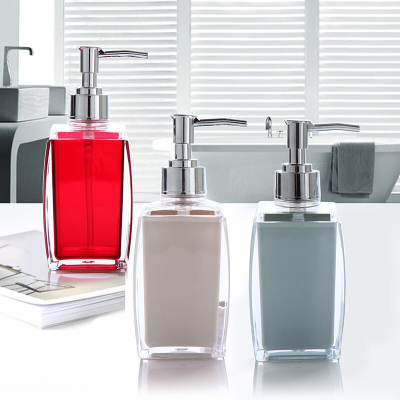 1 vnt akrilo skysto muilo dozatorius rankinis snitzer laikiklis vonios kambario rankų muilo dozatorius kelionės nešiojamas šampūno dušo želė buteliukas