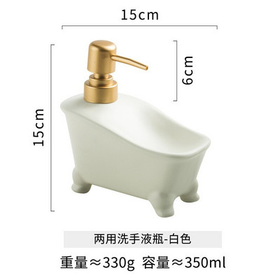 350 ml mramorni keramički dozator sapuna boce za dezinfekciju ruku za kuhinju kupaonski dodaci keramičke posude za losion