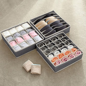 Szekrény Szekrény Rendezők Zokni Tároló doboz Fiók Zokni Rendező fehérneműhöz Melltartó doboz Csalánkiütés Szervező Fiókok szervezése