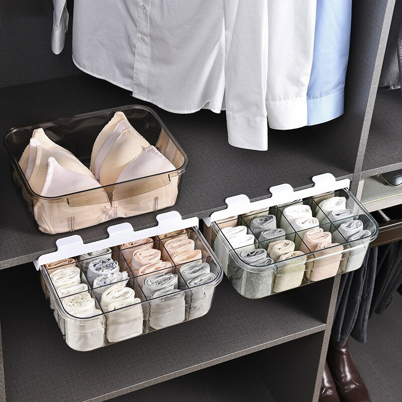 Organizatoare sertare Organizator de depozitare pentru cutie de lenjerie intima sutien chiloți șosete garderoba de depozitare dulap dormitor dressing