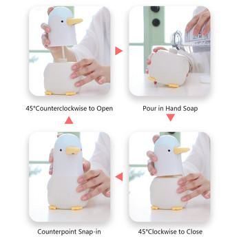 Automatic Foam Soap Dispenser Infrared Sensing Soap Dispenser Touchless Electric Foaming Soap Machine for Bathroom Kitchen