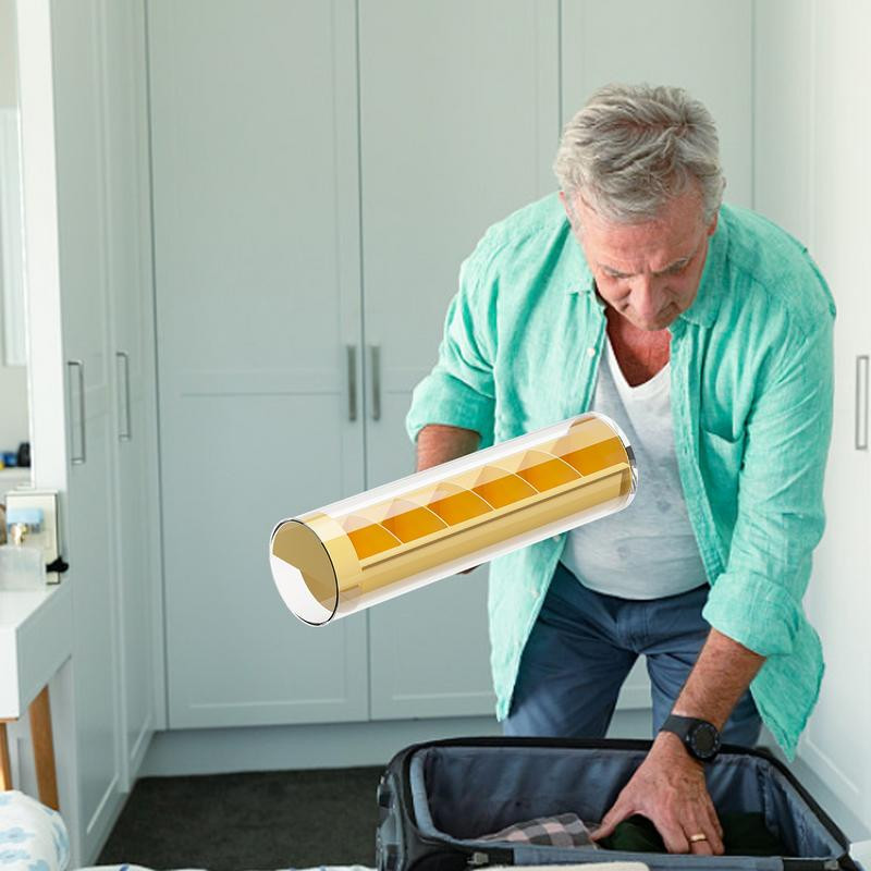 6 rácsos zokni tároló rendszerező doboz összecsukható szekrény fiókos rendszerezők ruhák szekrények alsónadrág tároló doboz átlátszó borítással
