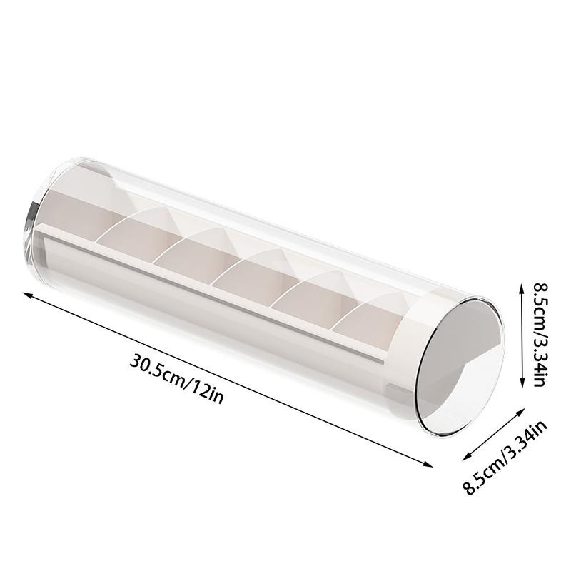 6 rácsos zokni tároló rendszerező doboz összecsukható szekrény fiókos rendszerezők ruhák szekrények alsónadrág tároló doboz átlátszó borítással