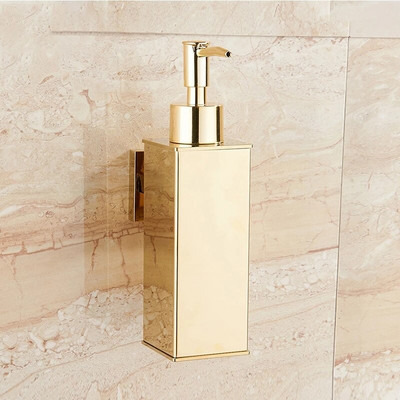 Vedelseebi dosaator Vannitoa seinale kinnitatav kullast roostevabast terasest dušigeeli pesuaine šampooni pudel köögi jaoks Hotelli avaleht