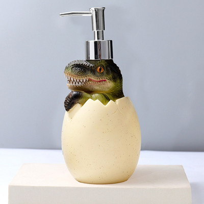 Uus Dinosaur Shape Lotion Bottle kätepuhastaja pudel Vannitoa šampoon Dušigeeli pudelid Tühjad pudelid Seebi dosaator