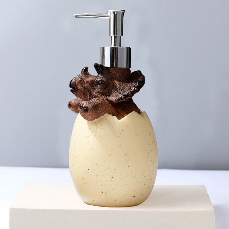 Naujas dinozaurų formos losjono buteliukas rankų dezinfekavimo buteliukas vonios kambario šampūnas dušo želė buteliukai tušti buteliukai muilo dozatorius