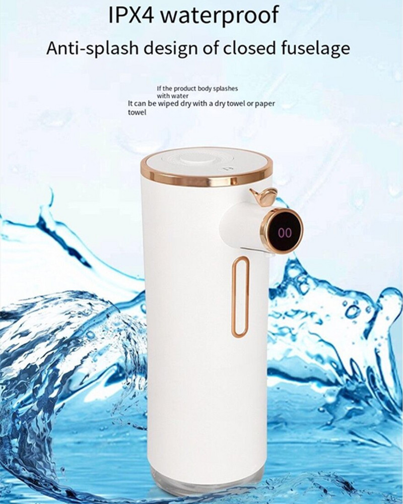 UOSU folyékony szappan adagoló 400 ml automata LED intelligens érintésmentes érzékelő indukciós kézmosó konyhai fürdőszoba felszerelésekhez
