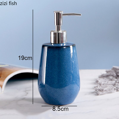 Keramička boca šampona, losiona, dozatora sapuna, kupaonica, prijenosna dezinfekcija ruku, spremnik za dezinfekciju, kućanska preša
