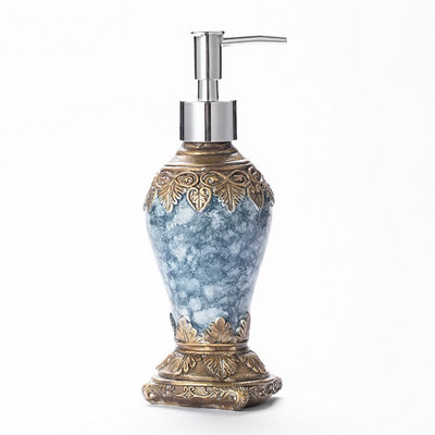 300 ml presspump tühi pudel, korduvtäidetav euroopa stiilis retrošampoon losjoon Vedelseep Vannitoa seebi jaotur