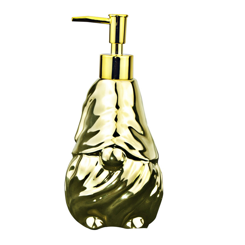 450 ml Mr Christmas Santa Tree Art kerámia kézi szappanadagoló parfüm pumpa kitöltő lotion palack Legjobb ajándék konyhafürdő szálloda