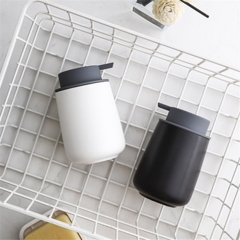 380ml Μπουκάλια σαμπουάν δοσομετρητή σαπουνιού μπάνιου Nordic Empty Refill Press Ceramic Hair Conditioner Μπουκάλι αφρόλουτρο για πλύσιμο χεριών