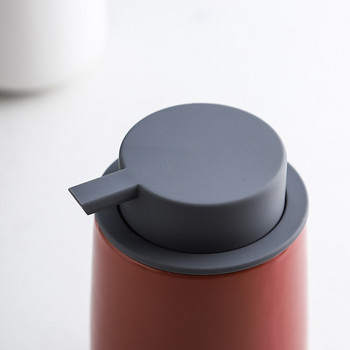 380ml Μπουκάλια σαμπουάν δοσομετρητή σαπουνιού μπάνιου Nordic Empty Refill Press Ceramic Hair Conditioner Μπουκάλι αφρόλουτρο για πλύσιμο χεριών